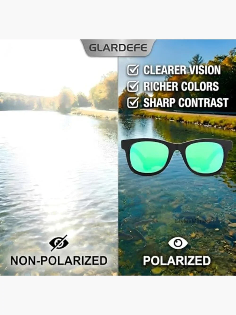 Polarized Baby Sunglasses with Strap Unbreakable Infant 0-12 Months